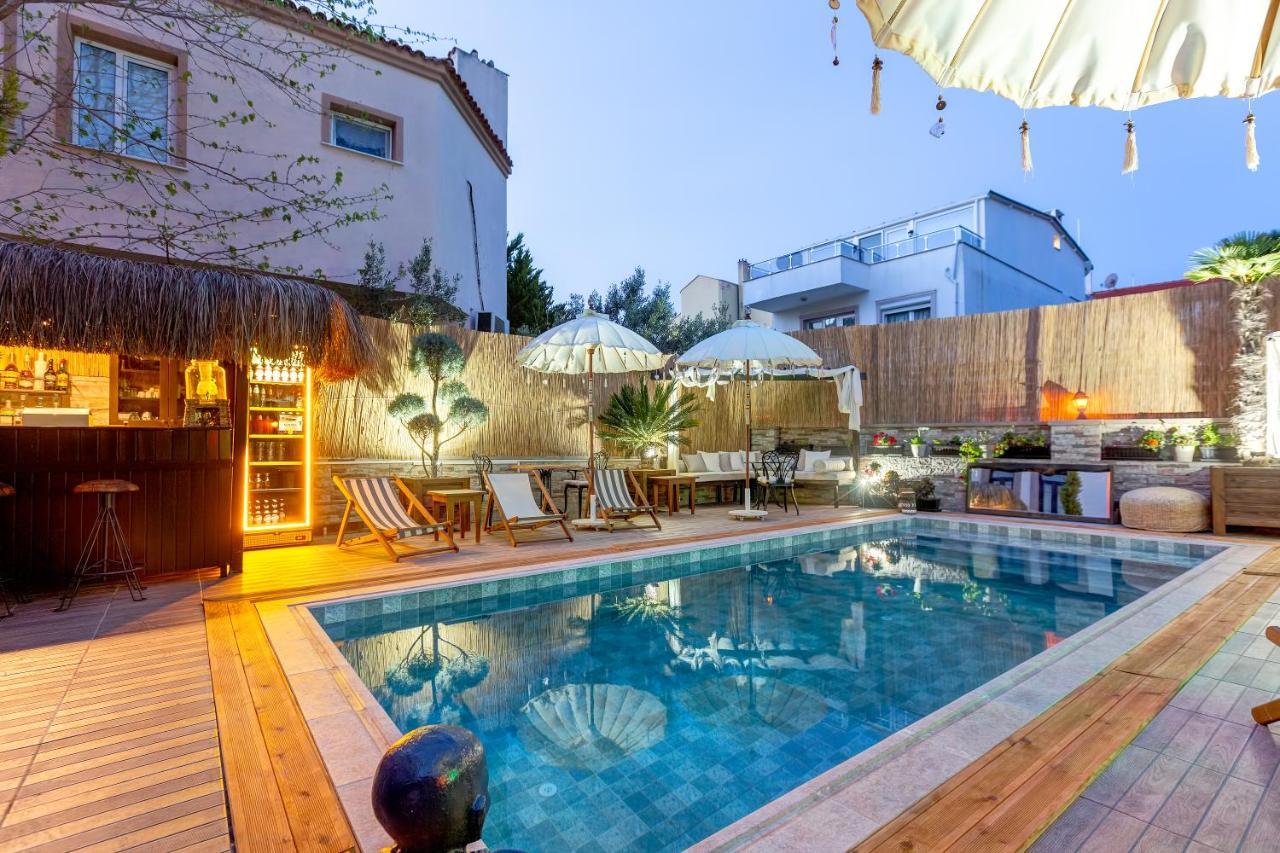 Parna Hotel Cunda Exterior foto